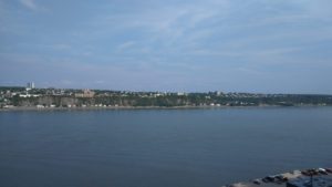 Breathtaking view of the St. Lawrence River